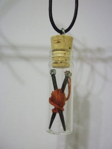 "I'd rather be knitting" ornament - Seahawk Jewellery & Whatnot